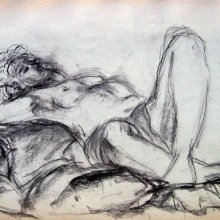 Studie
1989
papier, houtskool
65 x 50 cm