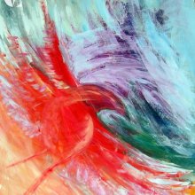 De vlucht
2006
acrylverf op papier
70 x 105 cm