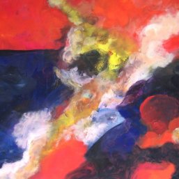 De val
2006
papier, acrylverf
105 x 70 cm