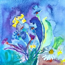 Lamsoor bosje
2024
Aquarel op katoenpapier
20 x 20 cm
€ 220,-