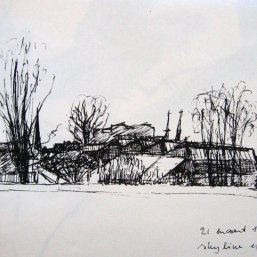 Skyline Effenaar
Eindhoven, 1994
papier,  ainkt
26 x 17 cm